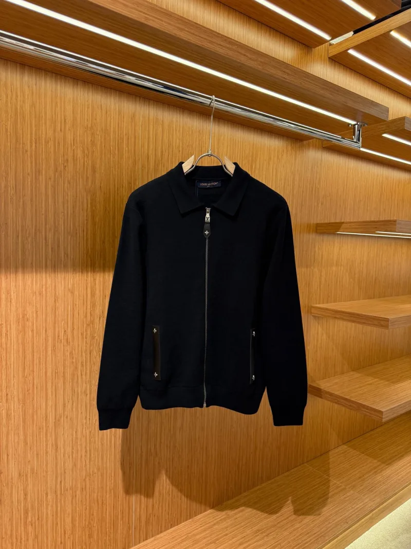 Louis Vuitton Yakalı Fermuarlı Hırka S