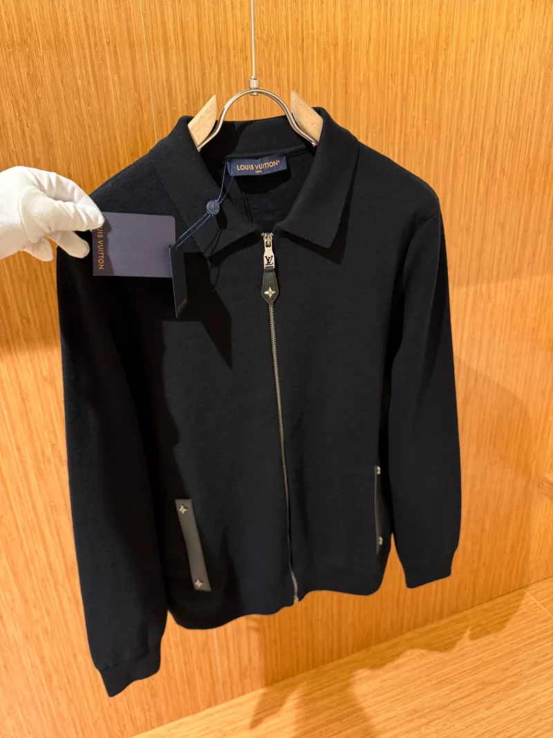 Louis Vuitton Yakalı Fermuarlı Hırka S