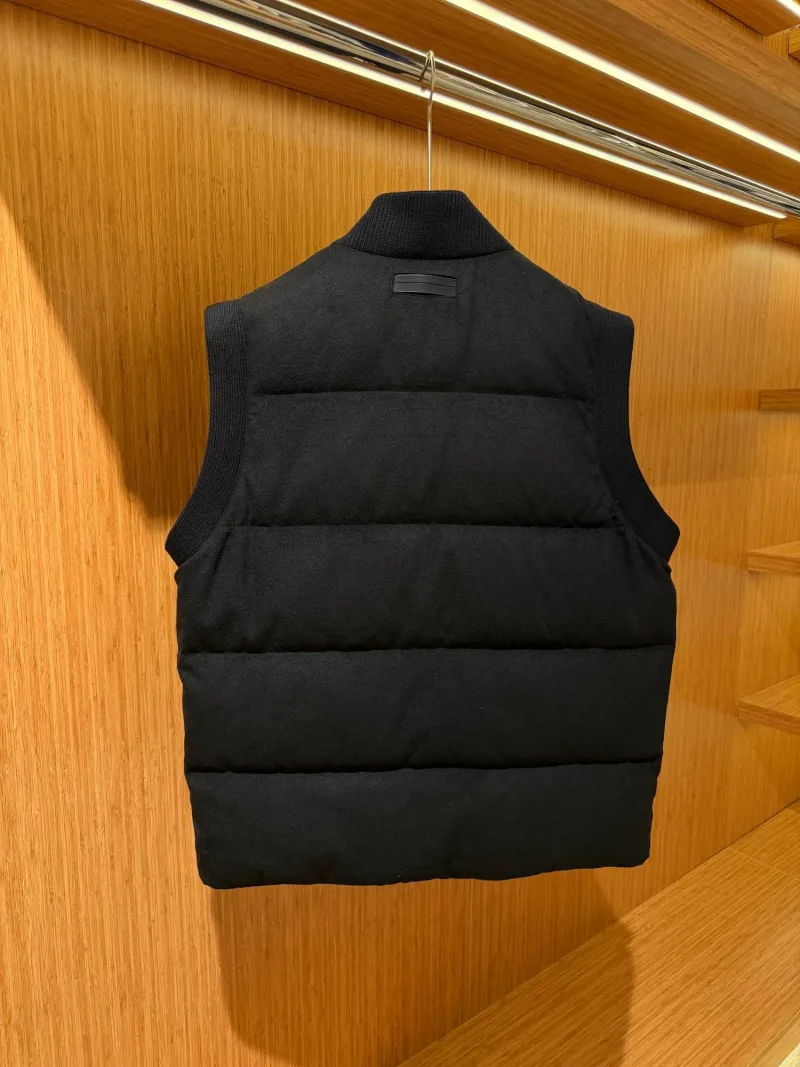 Zegna wool-blend down vest