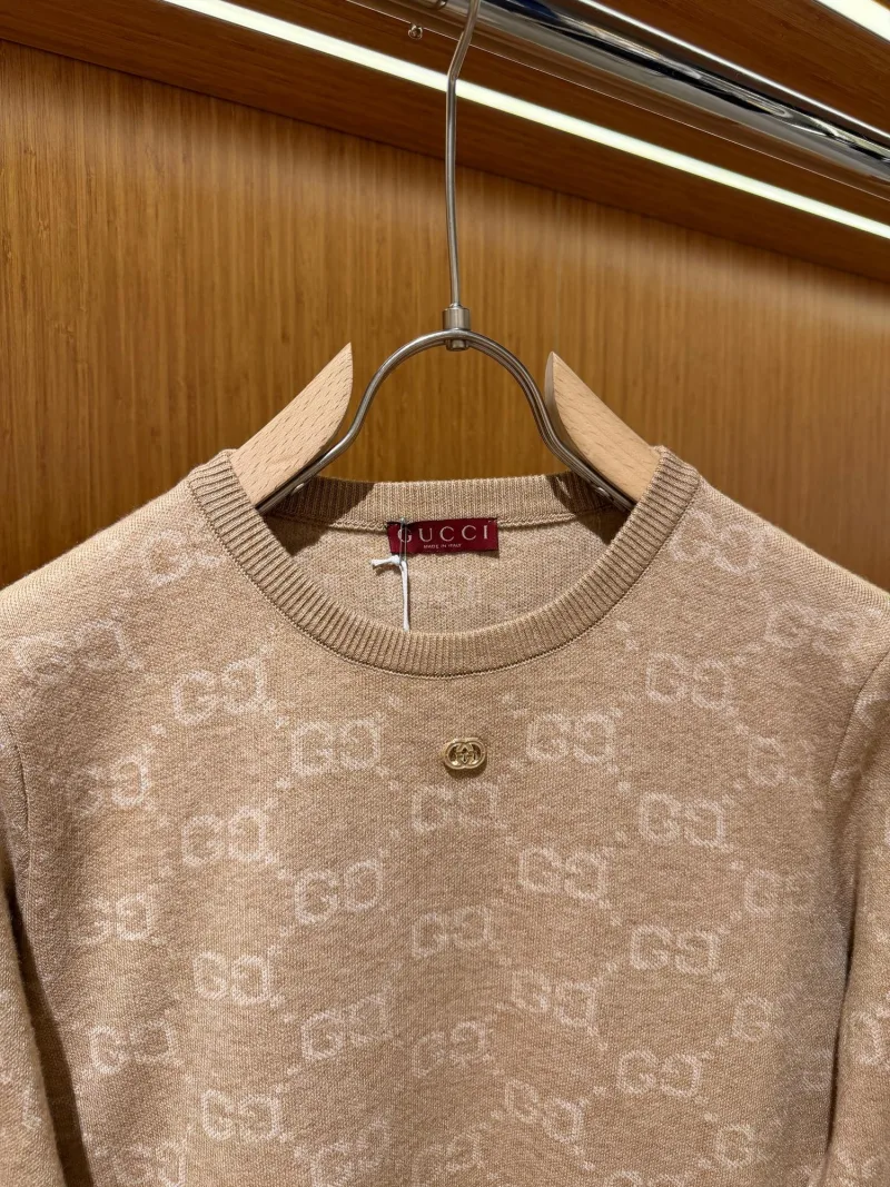 Gucci GG Desenli Triko Kazak