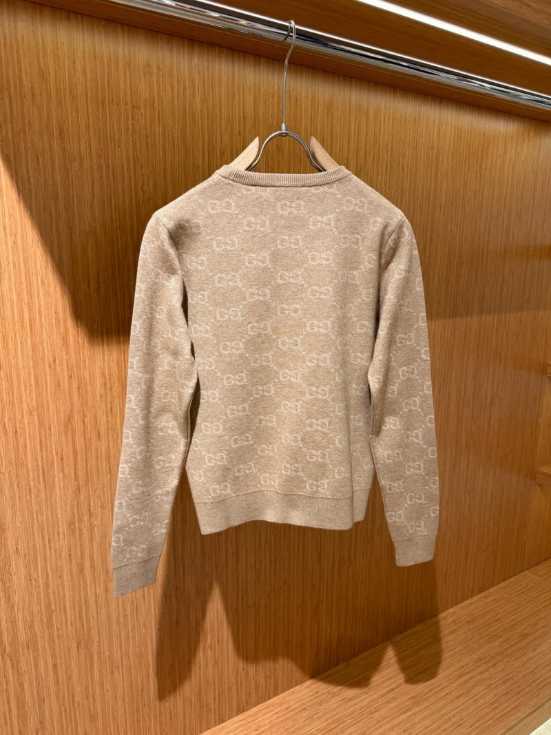 Gucci GG Desenli Triko Kazak