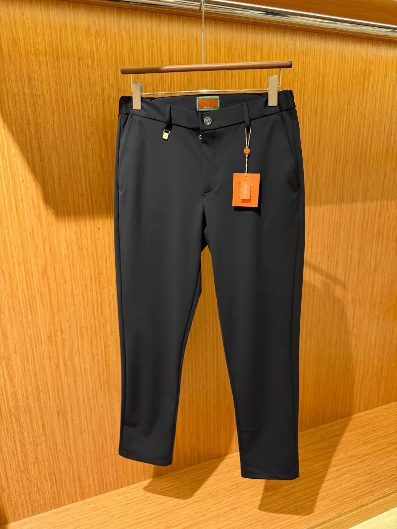 Loro Piana Siyah Kumaş Pantolon