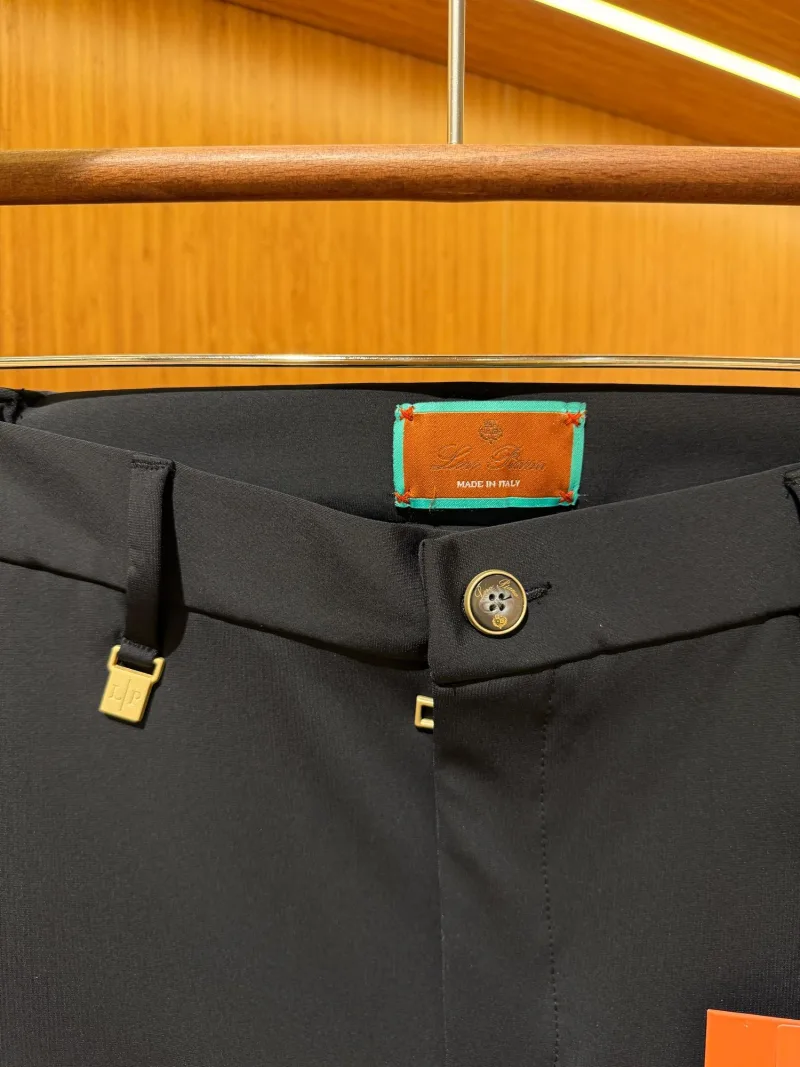 Loro Piana Siyah Kumaş Pantolon