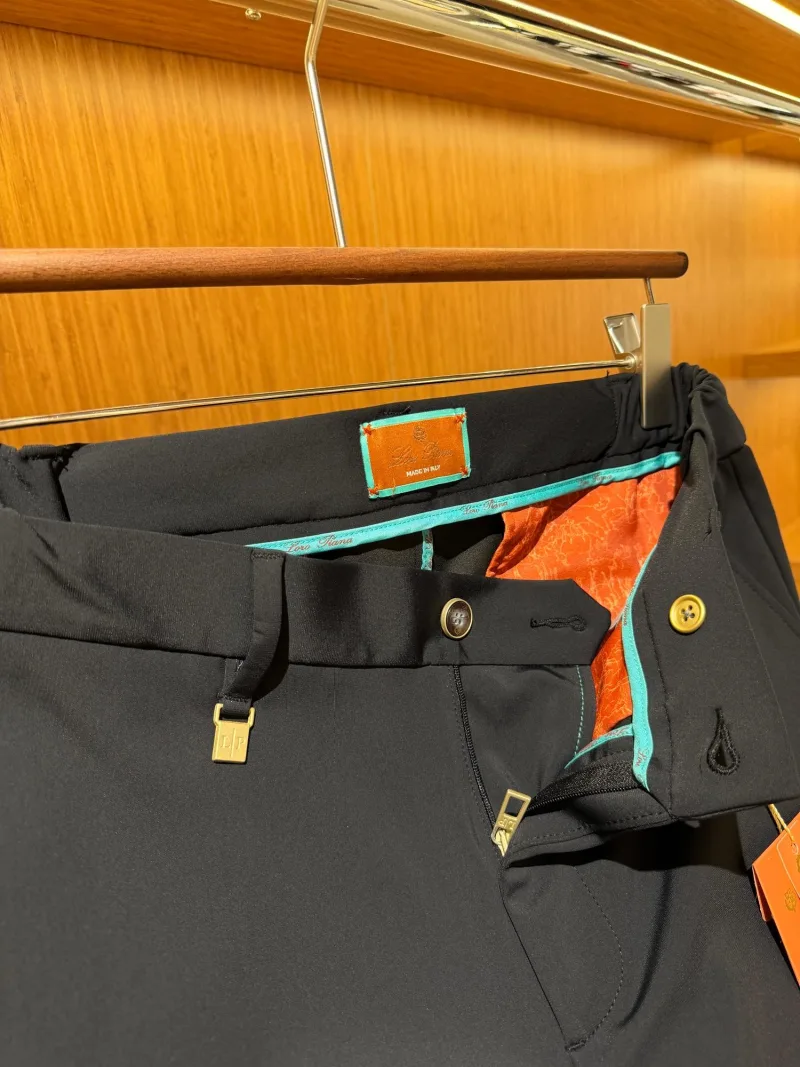 Loro Piana Siyah Kumaş Pantolon