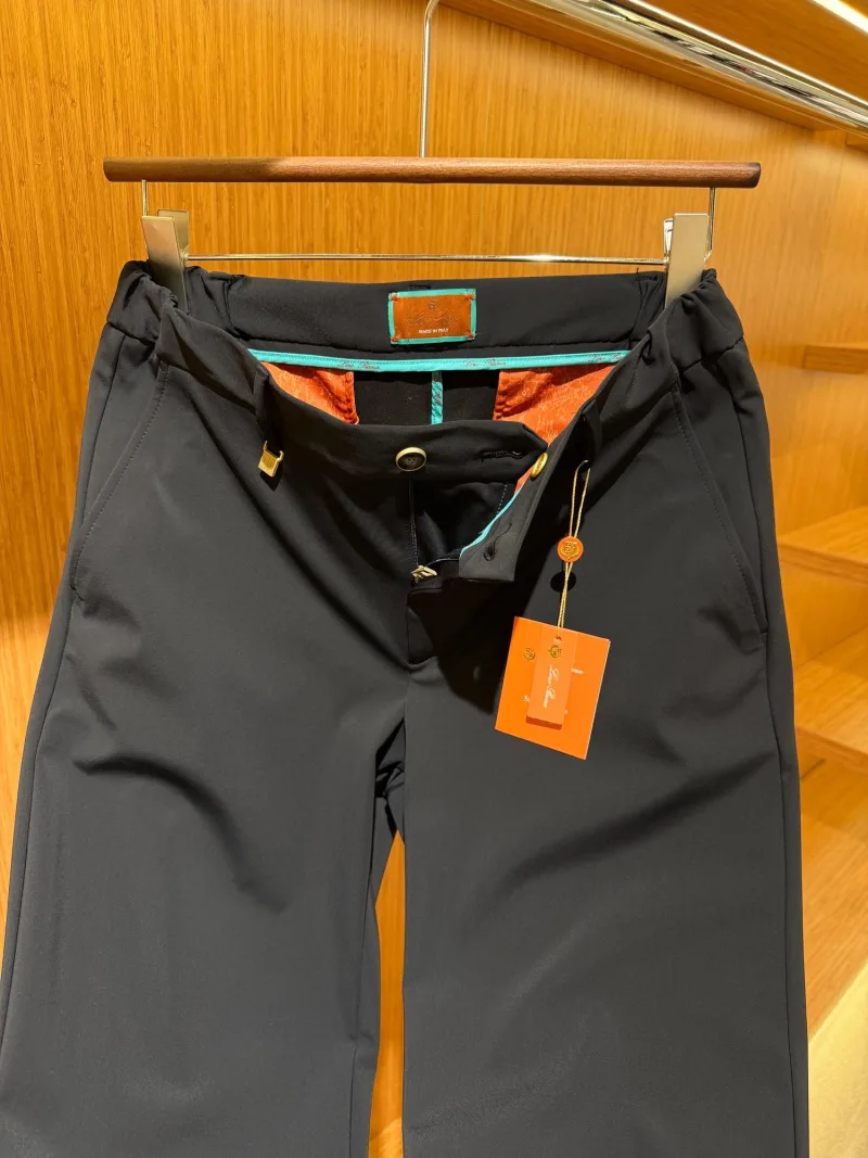 Loro Piana Siyah Kumaş Pantolon
