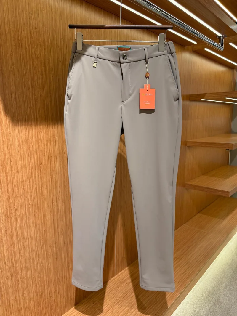 Loro Piana Krem Kumaş Pantolon
