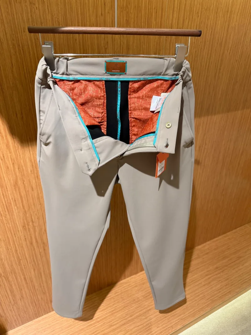Loro Piana Krem Kumaş Pantolon
