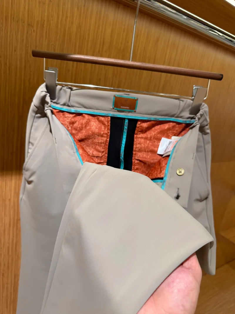 Loro Piana Krem Kumaş Pantolon