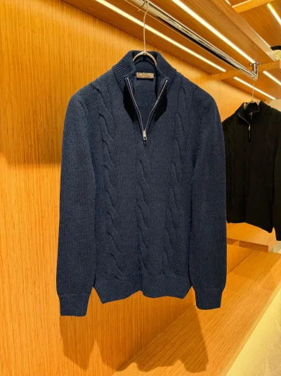 Loro Piana Lacivert Triko