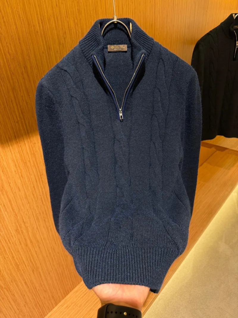 Loro Piana Lacivert Triko
