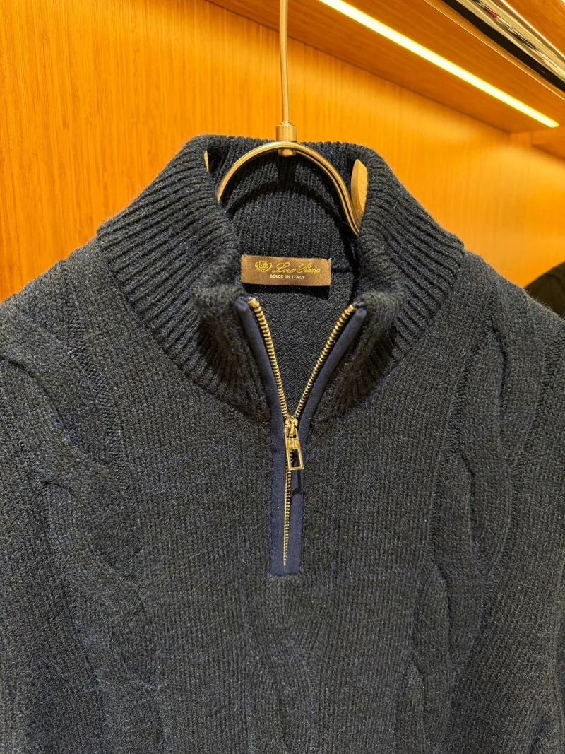 Loro Piana Lacivert Triko