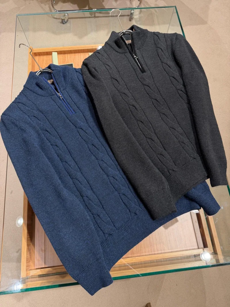 Loro Piana Lacivert Triko