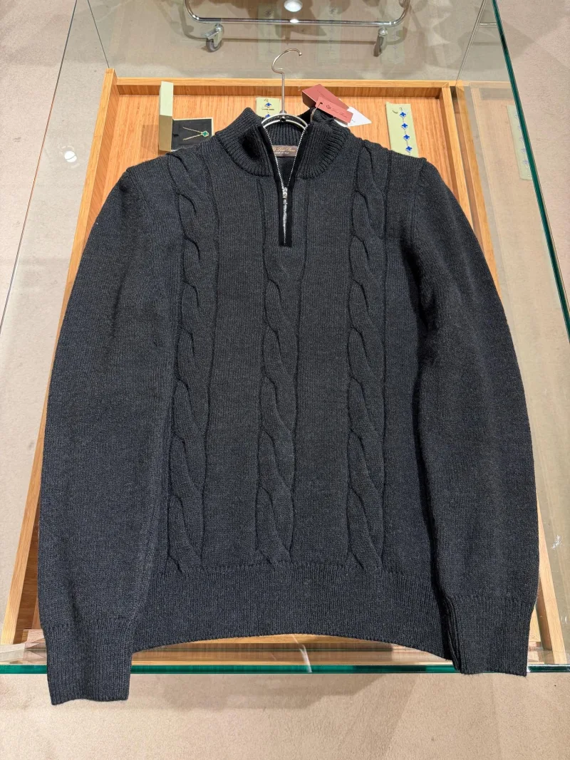 Loro Piana Siyah F  Triko