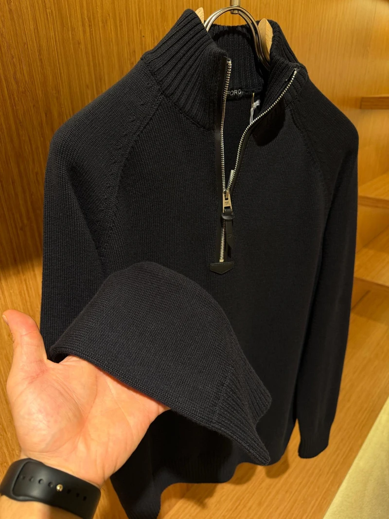 Tom Ford Fermuarlı Dik Yaka S