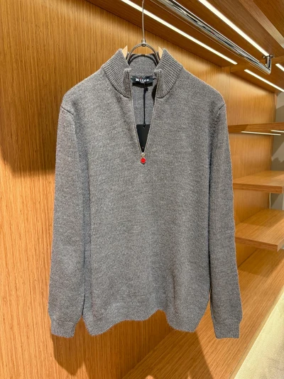 Kiton Yarım Fermuarlı Hırka K