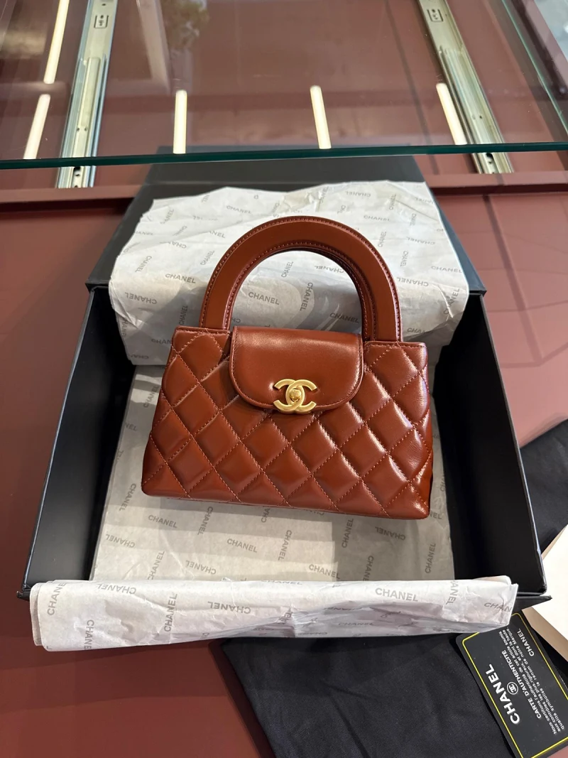 Chanel Brown Quilted Bag