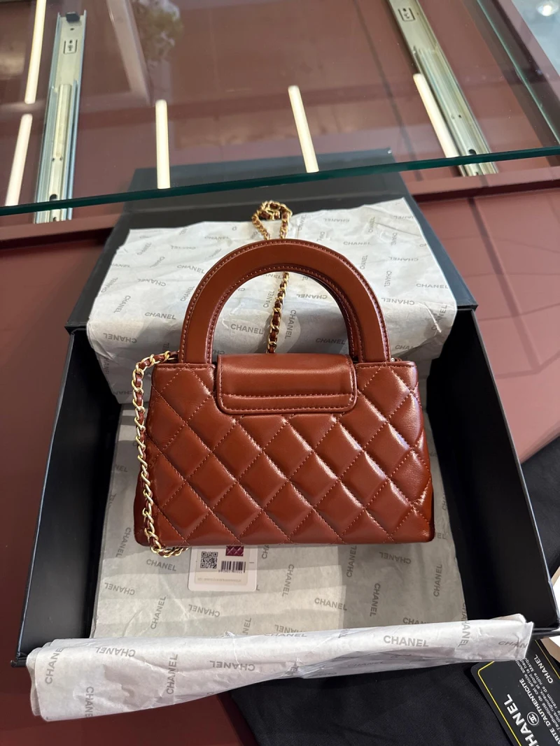 Chanel Brown Quilted Bag
