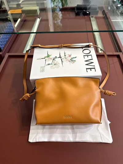 Loewe Tan Leather Bag