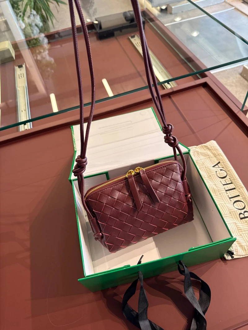 Bottega Veneta Burgundy Mini Bag
