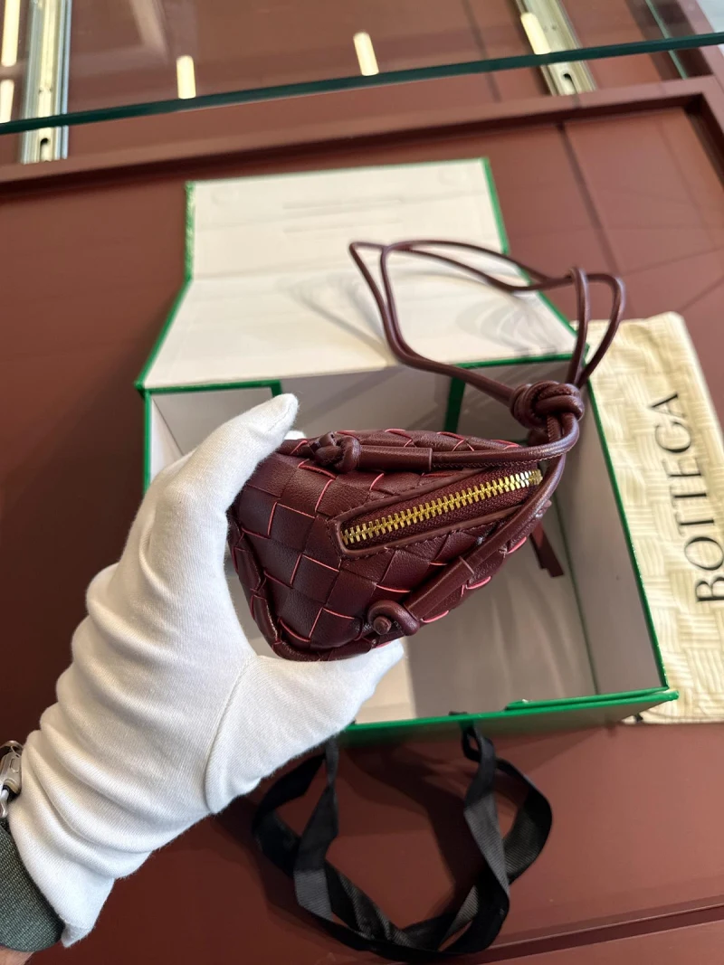 Bottega Veneta Burgundy Mini Bag