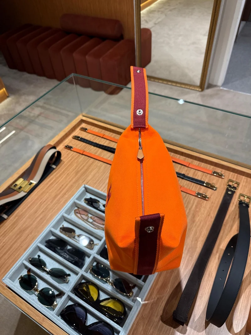 Hermes Orange Pouch