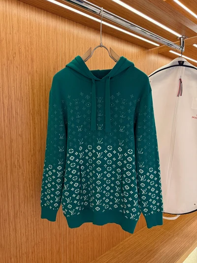Louis  Vuıtton knitted hoodie