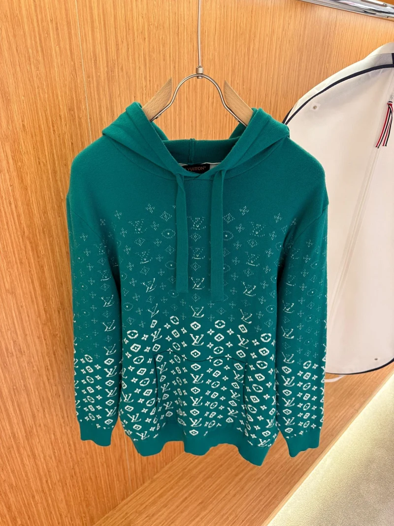 Louis  Vuıtton knitted hoodie