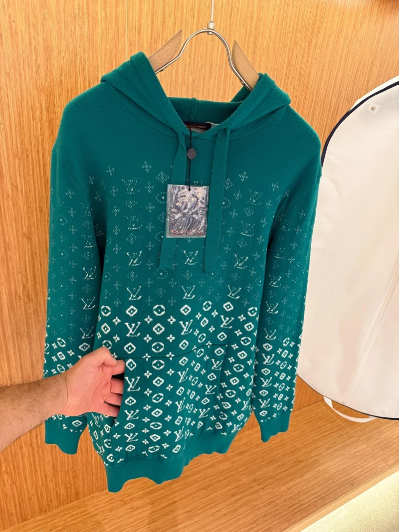 Louis  Vuıtton knitted hoodie