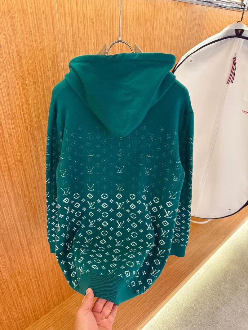 Louis  Vuıtton knitted hoodie
