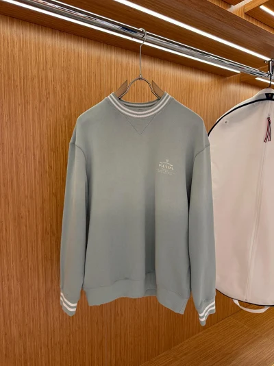 Prada Sage Green Sweatshirt