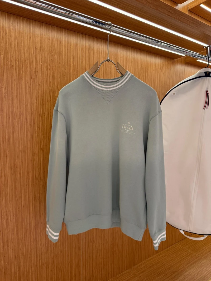 Prada Sage Green Sweatshirt