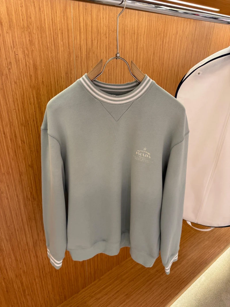 Prada Sage Green Sweatshirt
