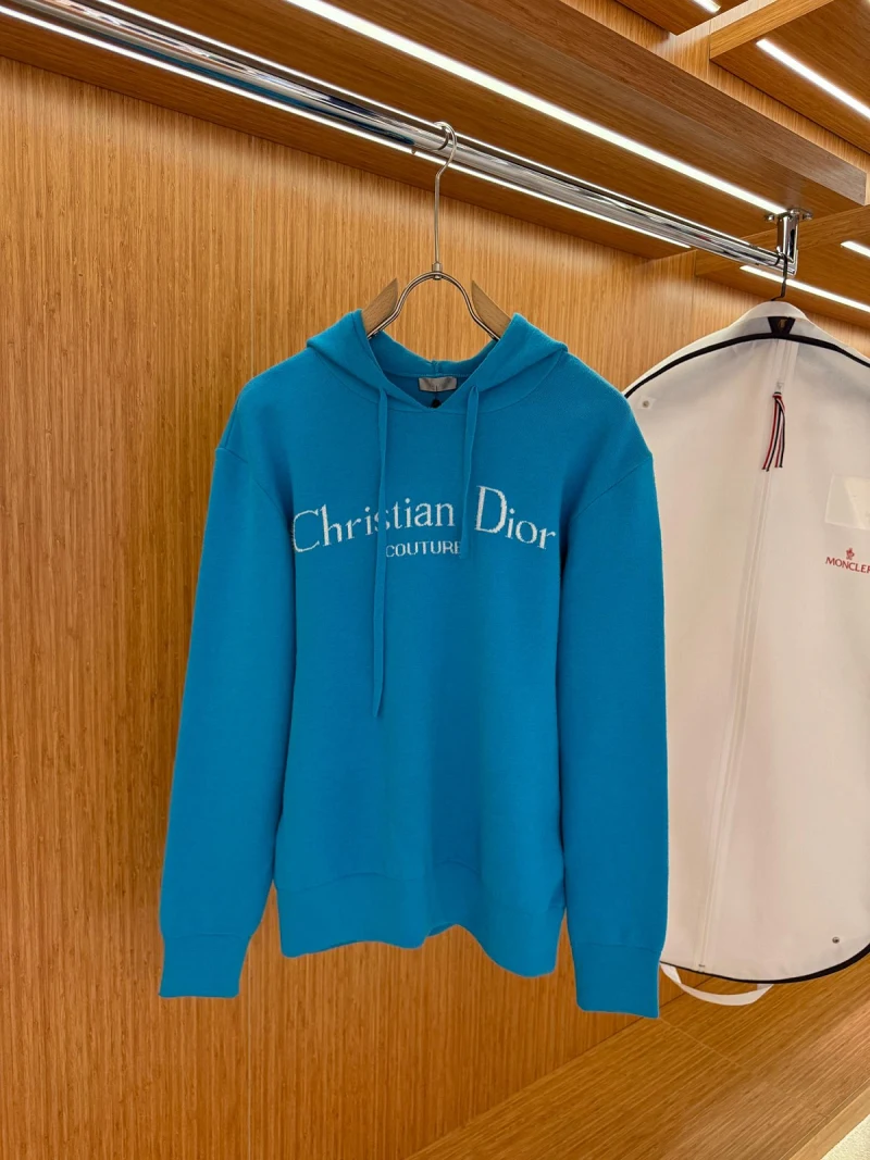 Dior knitted hoodie