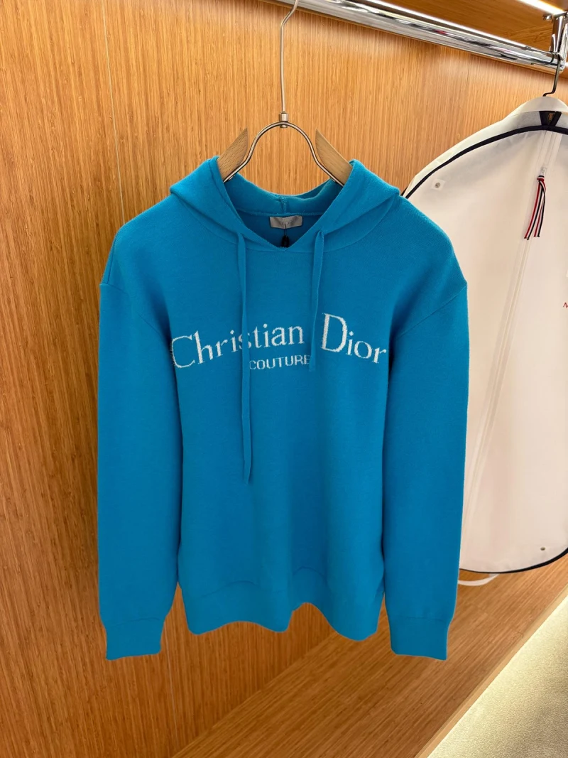 Dior knitted hoodie