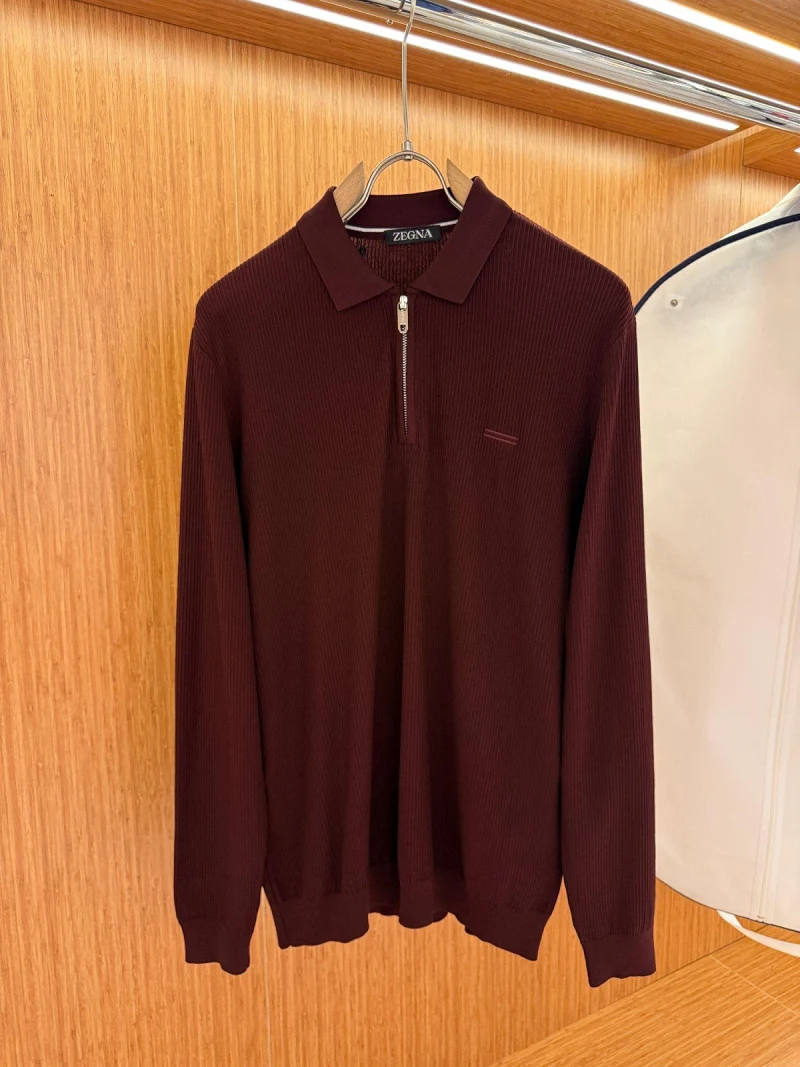 Zegna Yakalı Triko B