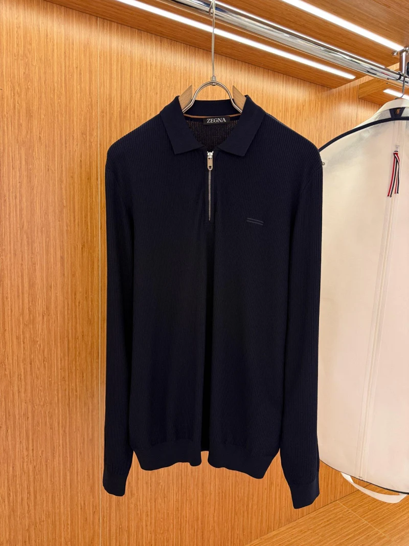 Zegna Yakalı Triko L