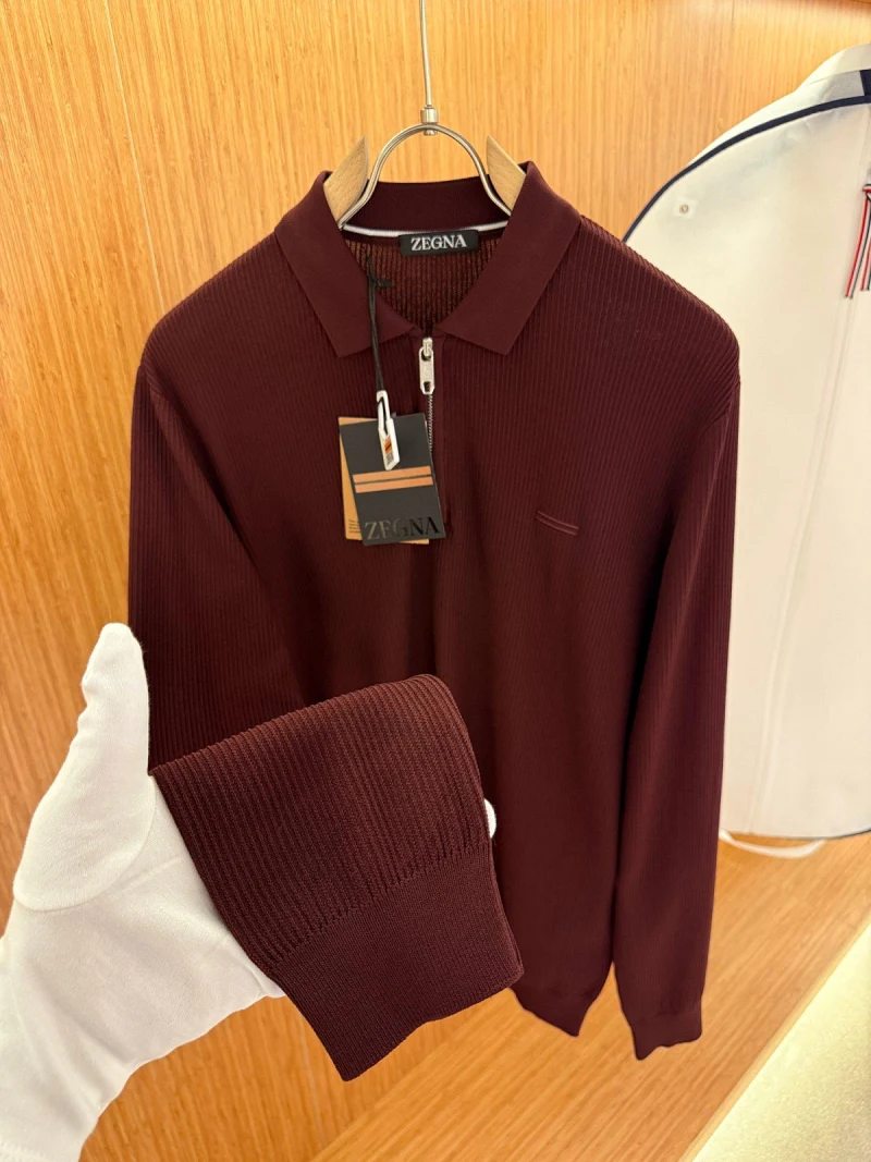 Zegna Yakalı Triko B
