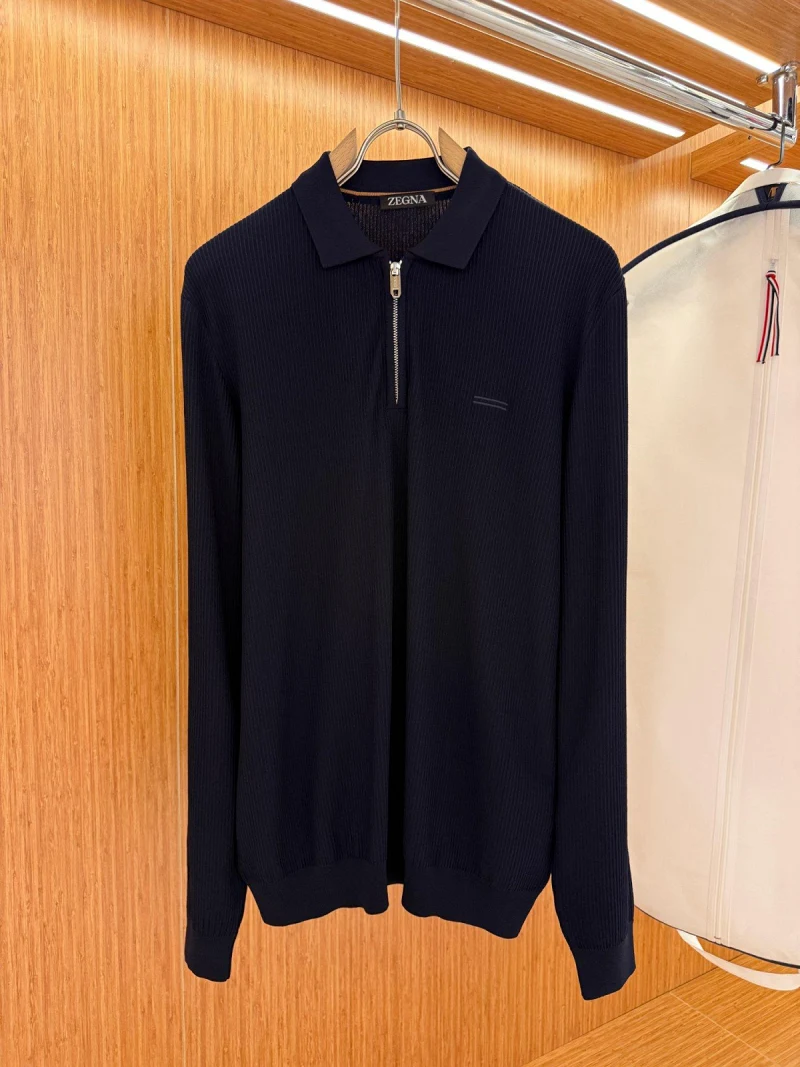 Zegna Yakalı Triko L
