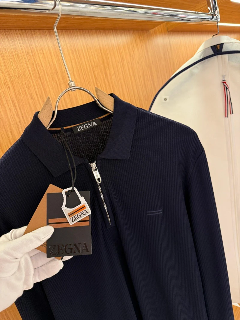 Zegna Yakalı Triko L