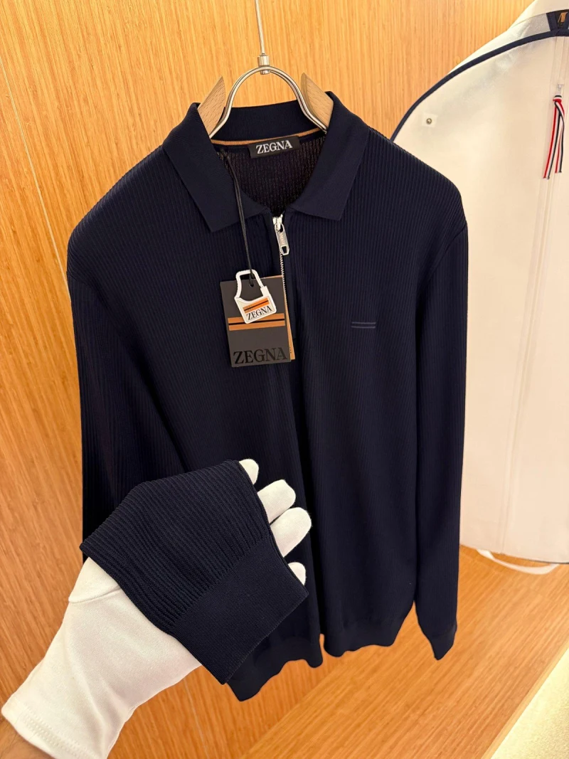 Zegna Yakalı Triko L
