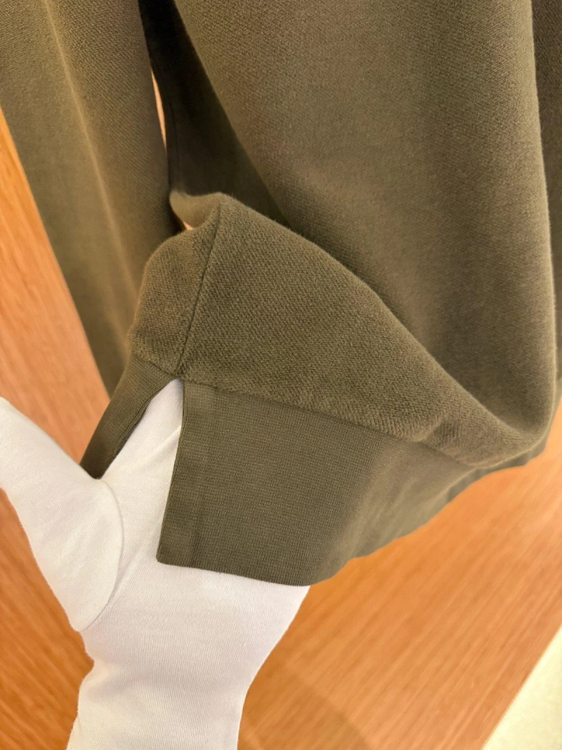 Company Wool Zip Sweater HAKİ