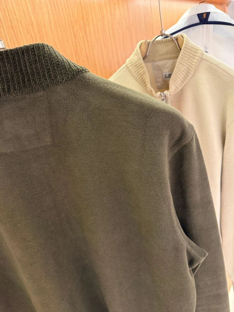 Company Wool Zip Sweater HAKİ