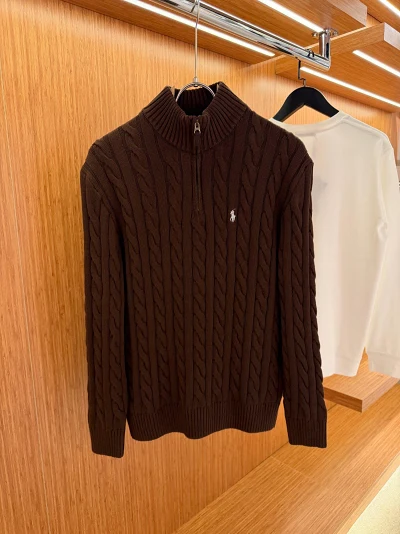 Ralph Lauren Wool Half-Zip Sweater K