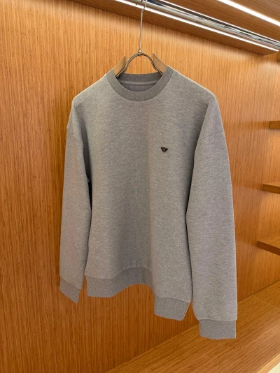 Prada Grey Sweatshirt