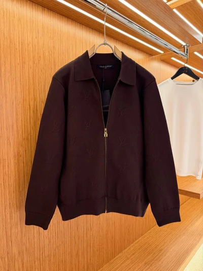 Louis Vuitton Brown Cardigan