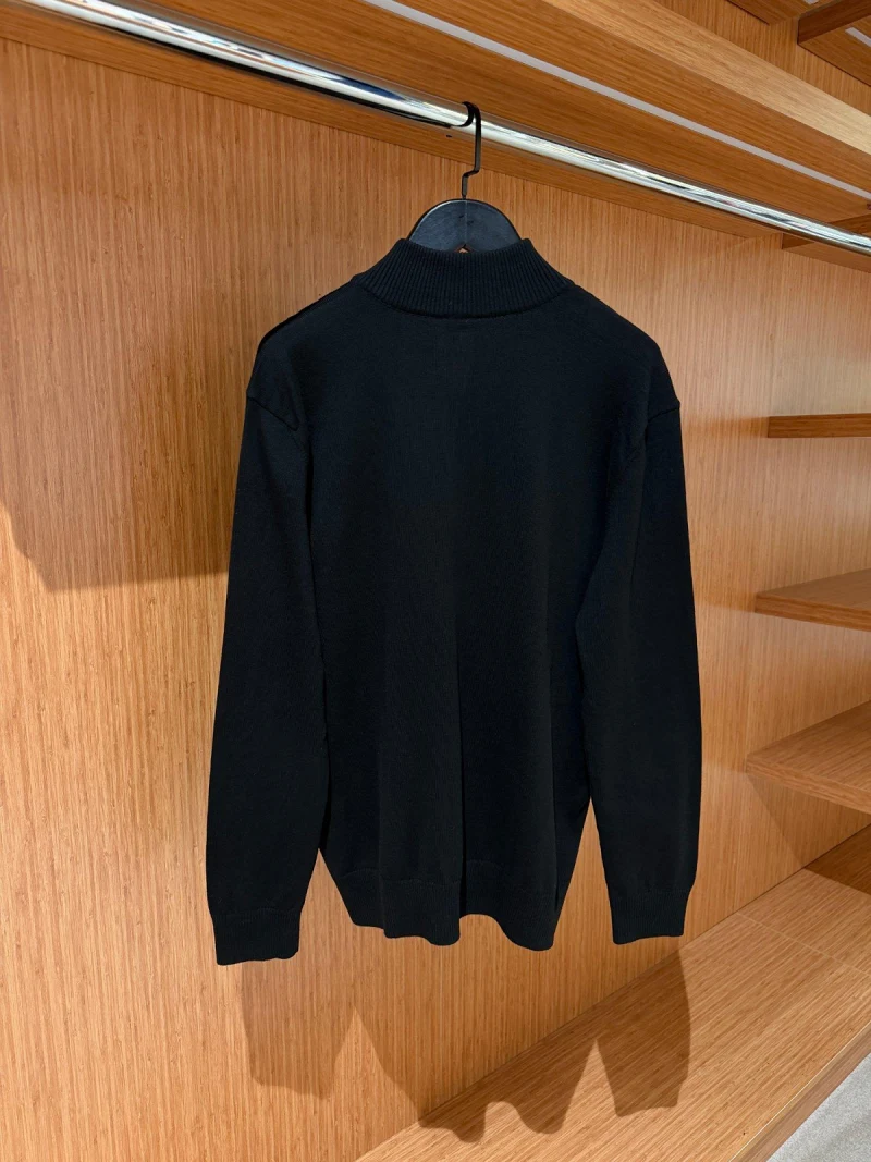 Burberry Siyah Yarım Fermuar