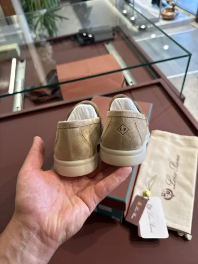 Loro Piana Krem Loafer