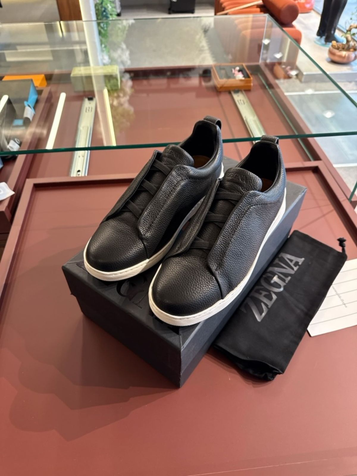 Zegna Siyah Beyaz