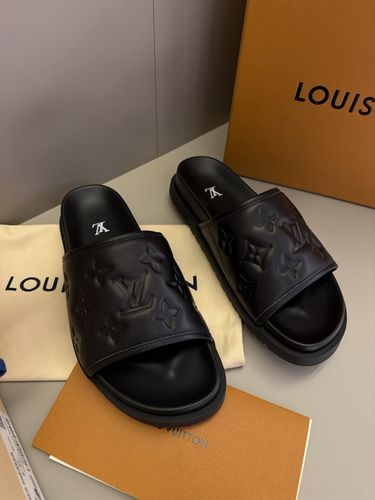 Louıs Vuıtton terlik Black